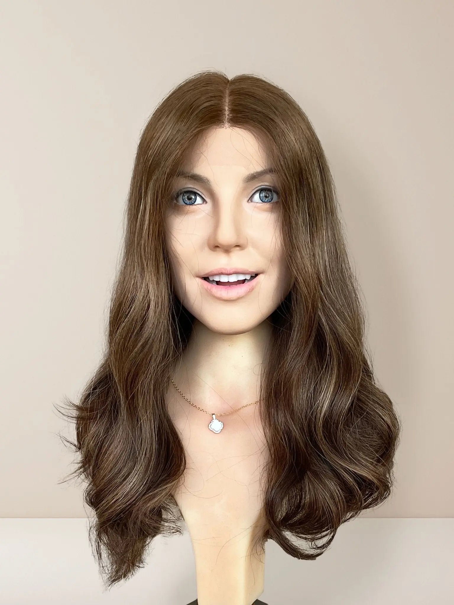 Lily Lace Top Base 100% Human Hair Wigs - GoldenCrownWigs